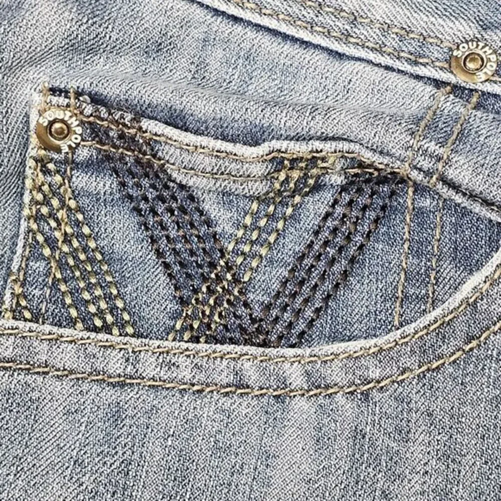 Southpole VTG DS Men 34x32 Blue‎ Jeans Denim Sk8 Loose Baggy Grunge Y2K Punk